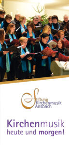 Cover des Flyers der Stifung Kirchenmusik